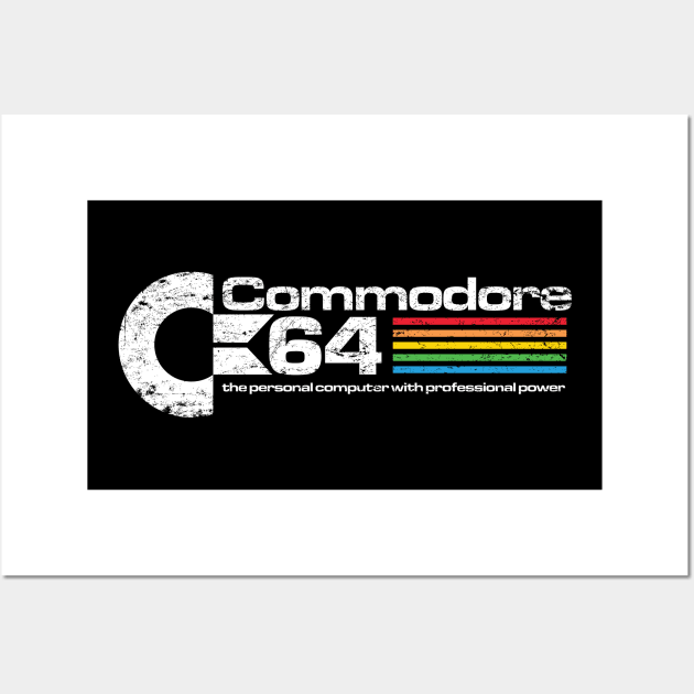 Commodore 64 Wall Art by MindsparkCreative